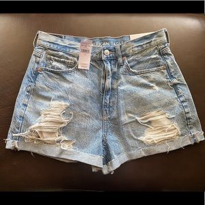 American Eagle Distressed Mom Shorts